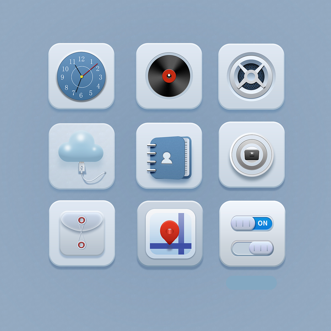 纪念小白第一次画图标