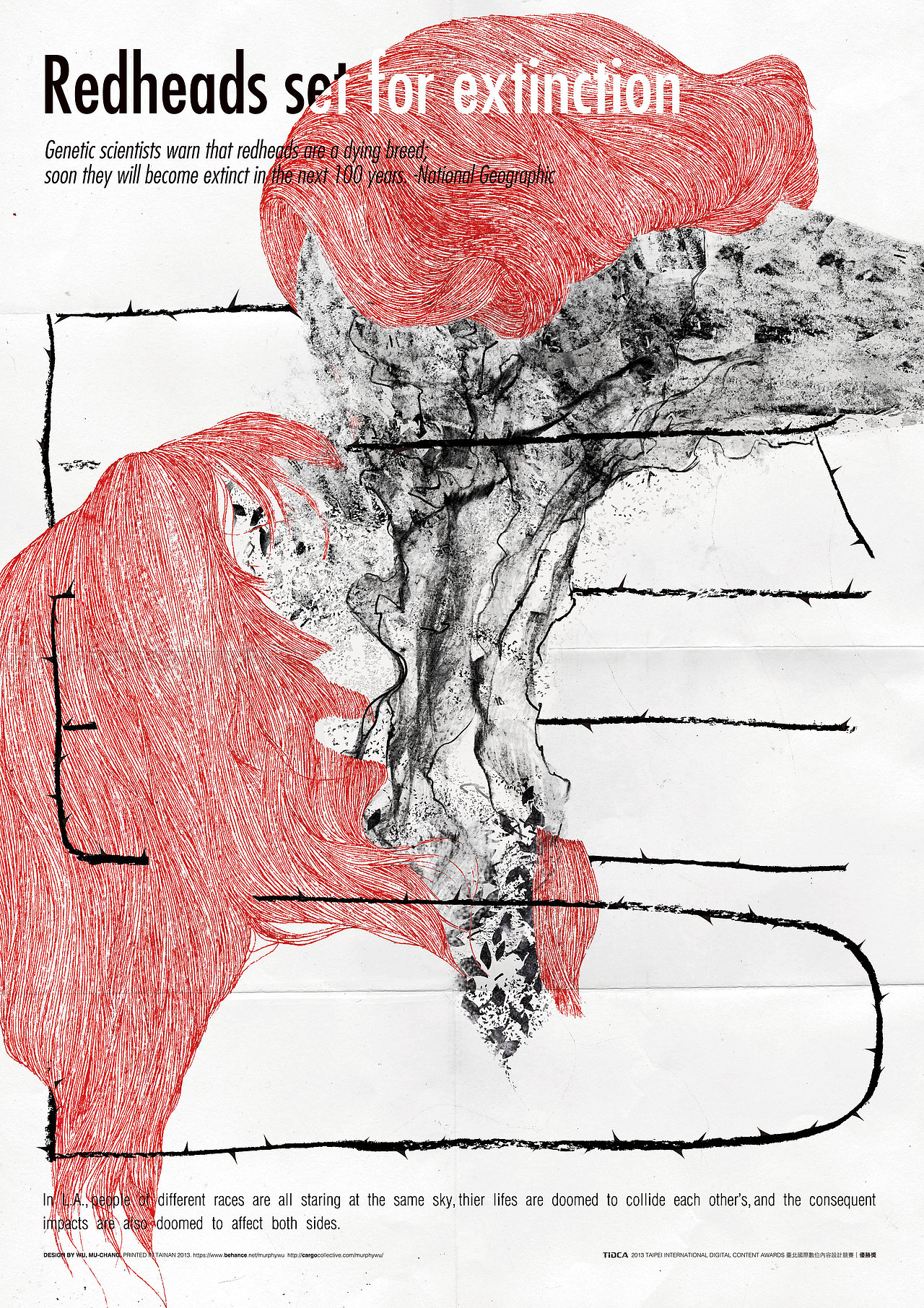 紅髮終將滅亡 Redheads set for extinction