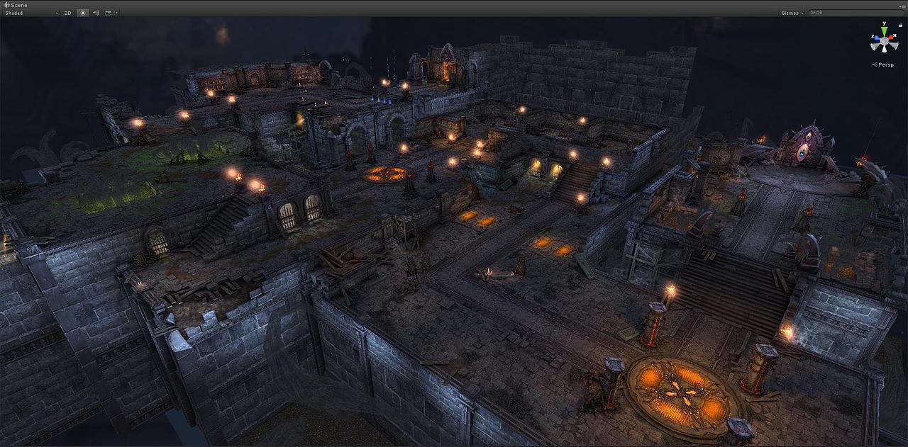 地下城（真红之刃手游）（图ZMTc5NjU2MjY4） - 场景 - 站酷设计师youknowytt_101原创素材 - 站酷ZCOOL