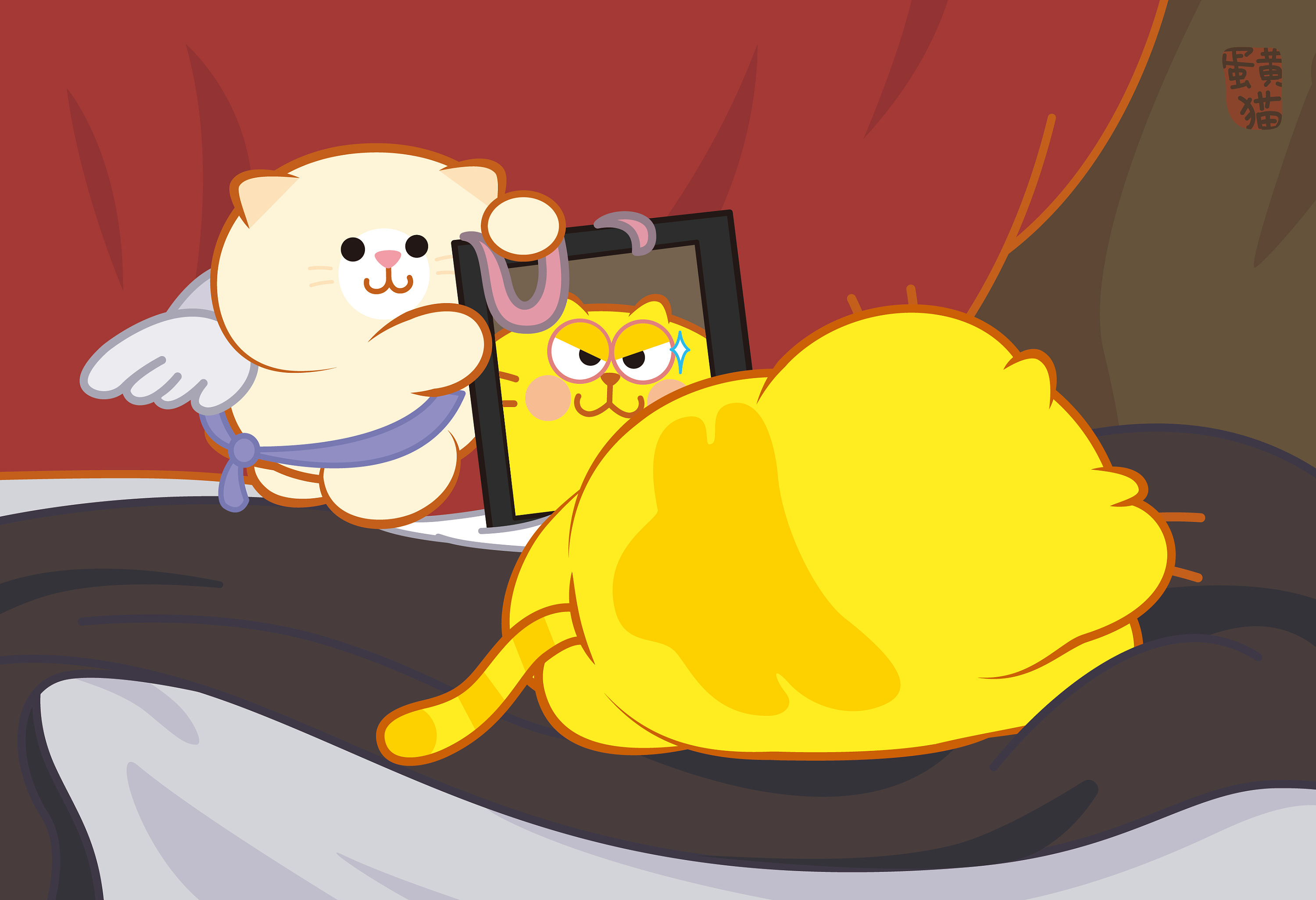 当猫猫遇见世界名画-2