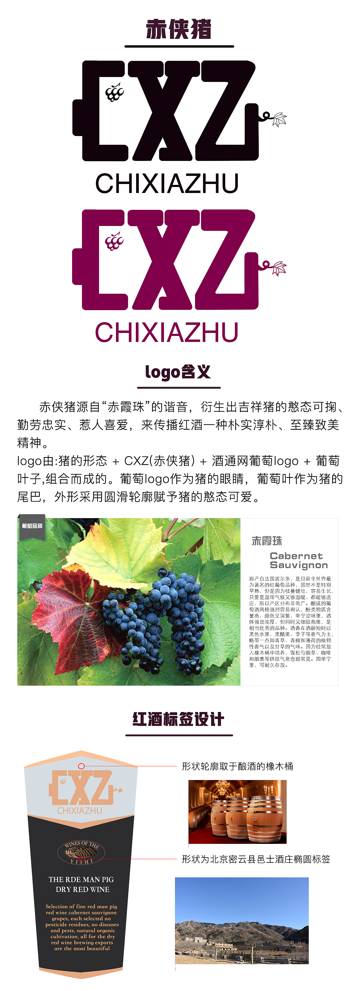 赤侠猪红酒设计（图ZNzgwMjI2NDQ=） - 品牌 - 站酷设计师哆啦A鸟原创素材 - 站酷ZCOOL