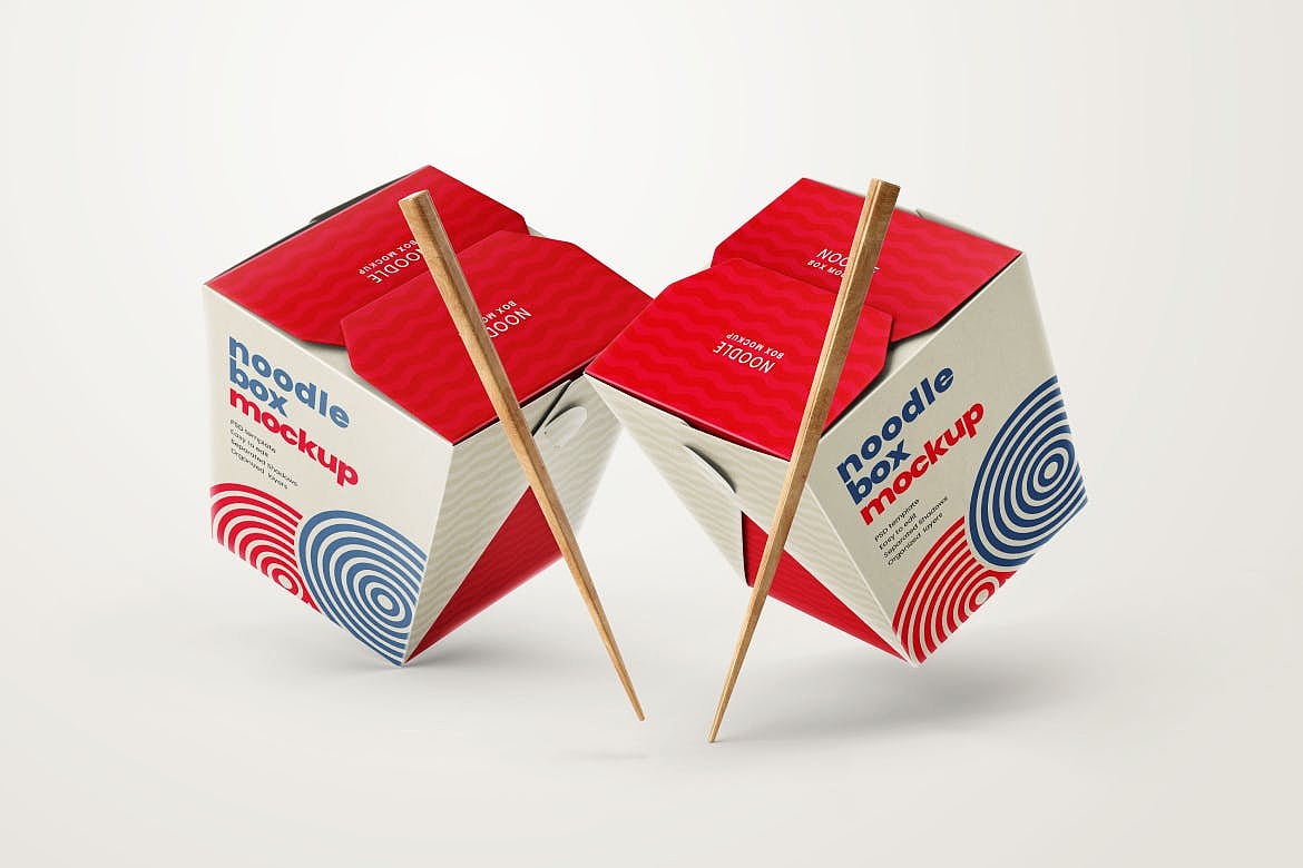 面条外卖食品包装设计