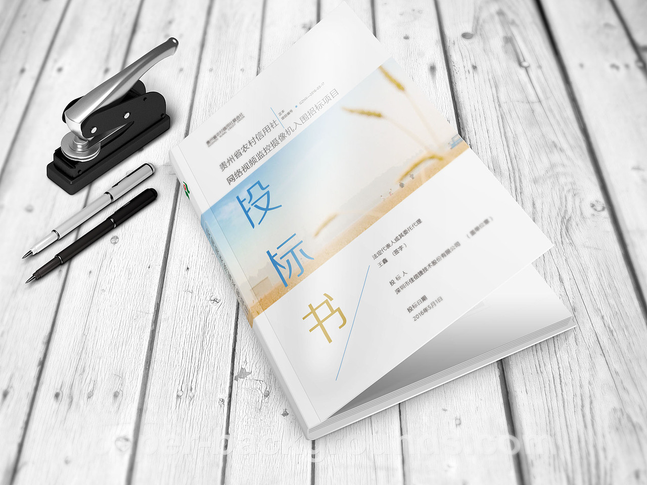 画册封面 企业画册 （投标文件）（图ZNzM0OTU4NTY=） - 书籍/画册 - 站酷设计师虫文仔原创素材 - 站酷ZCOOL