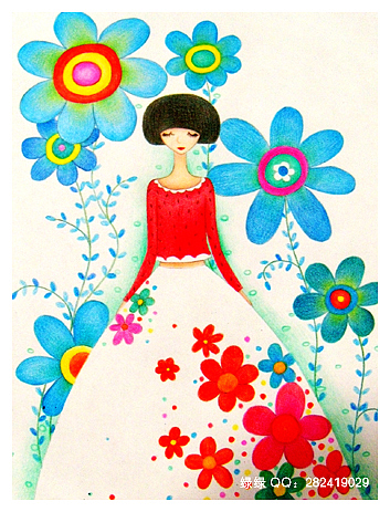 我的彩色铅笔画**纯手绘哦**