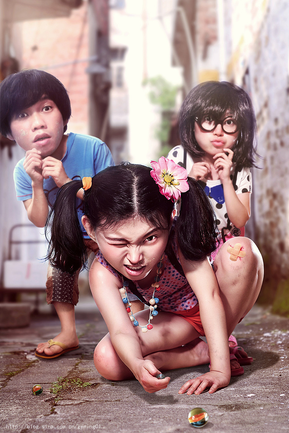 冬瓜妹的童年生活