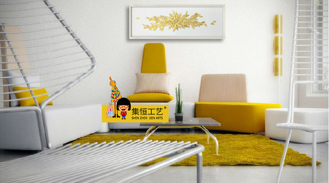 实物画；装饰画、效果图、国画、大堂挂画、饰品、摆件、软装配画、室内设计、整体软装、圆框（图ZNjg2OTE1MzI=） - 实验艺术 - 站酷设计师集恒工艺实物画原创素材 - 站酷ZCOOL