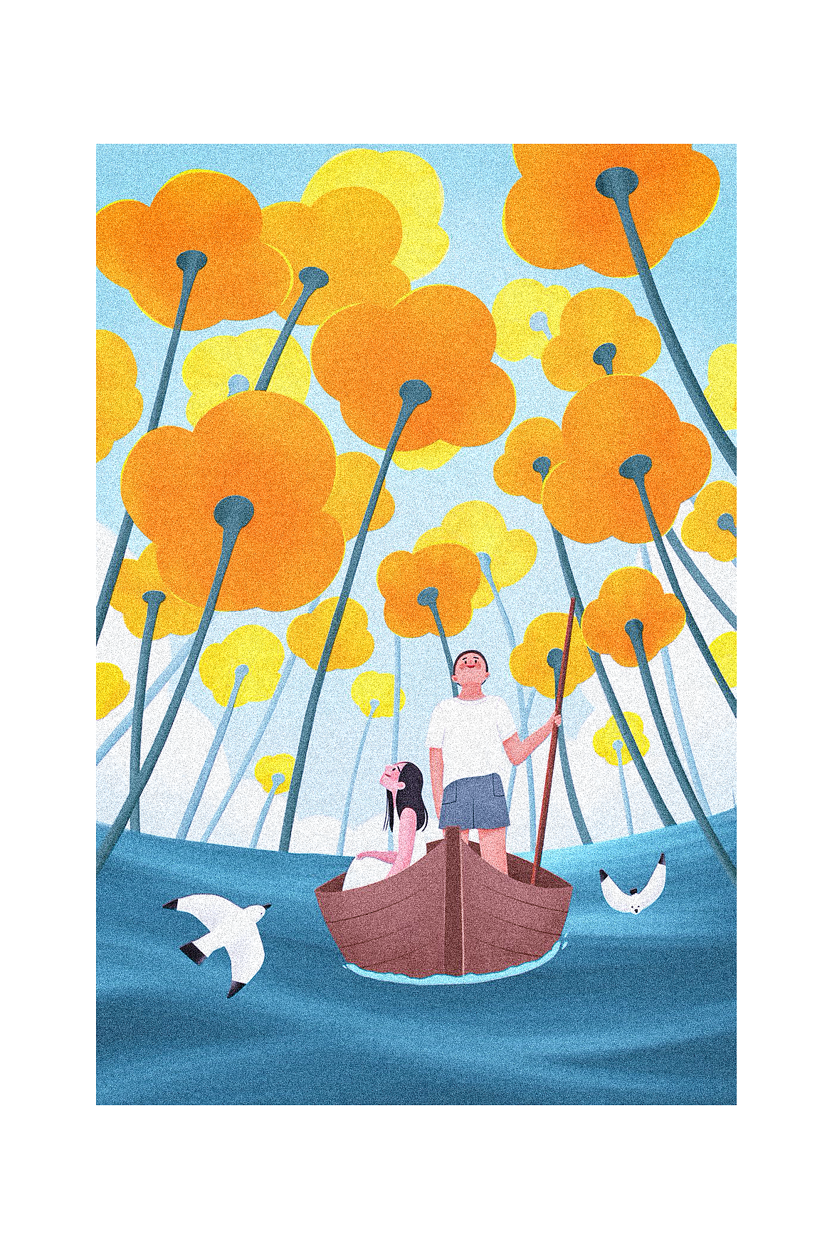 9月插畫合集（圖ZMjI2MTI4NzAw） - 商業(yè)插畫 - 站酷設(shè)計師Tinnybones原創(chuàng)素材 - 站酷ZCOOL