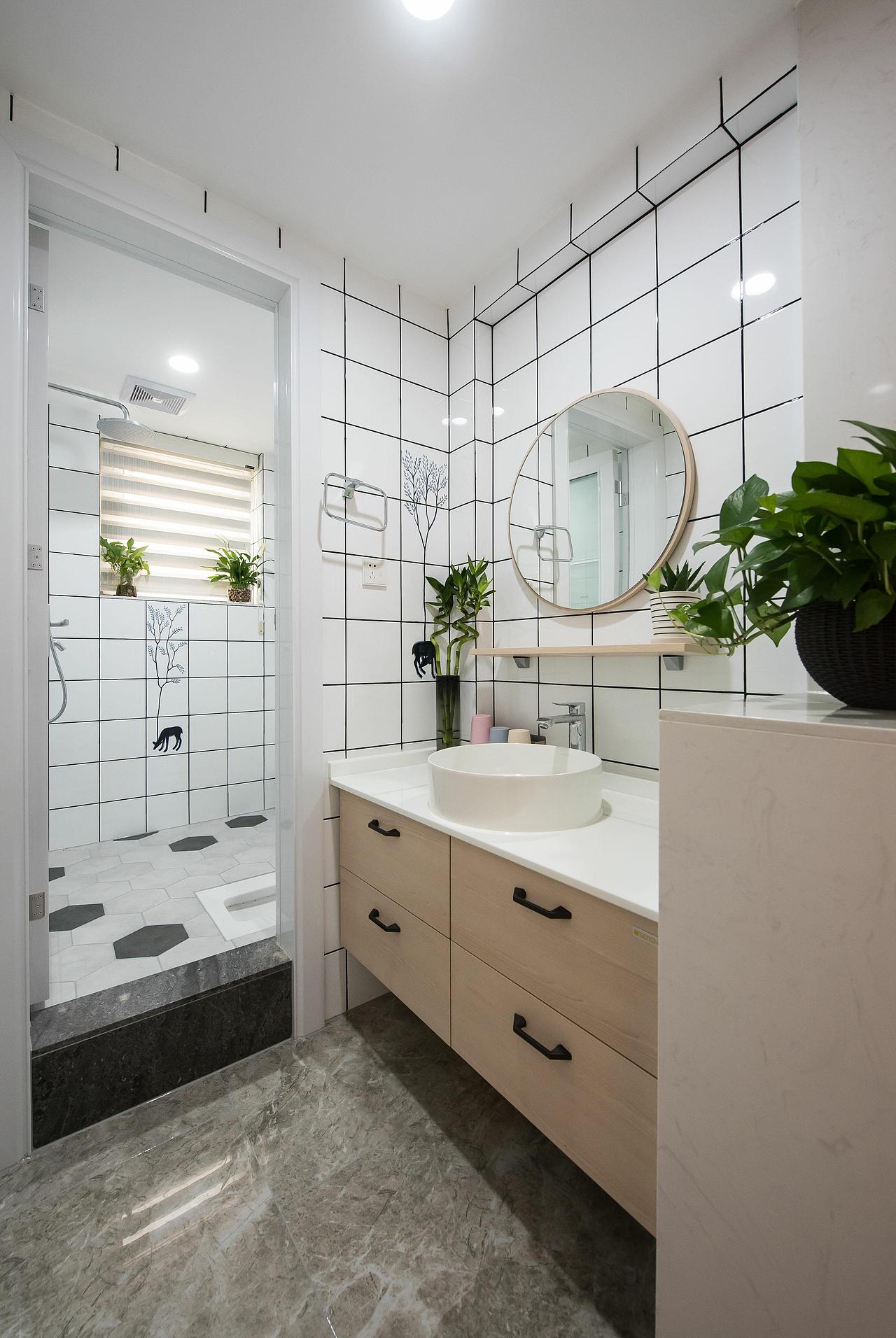 深圳装修:广信花园北欧ins风,小姐姐也太好看了吧~