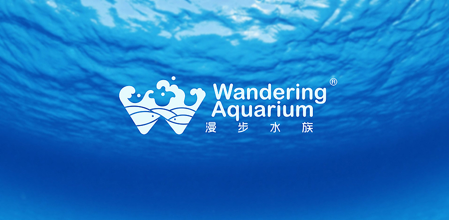 北京漫步水族logo设计 | Beijing Wandering Aquarium logo（图ZMzUxNjQ4MDQ=） - Logo - 站酷设计师会飞的辉原创素材 - 站酷ZCOOL