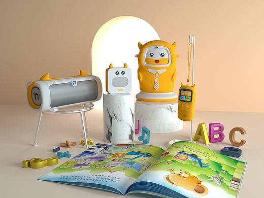 C4D表现一款3C产品的案例