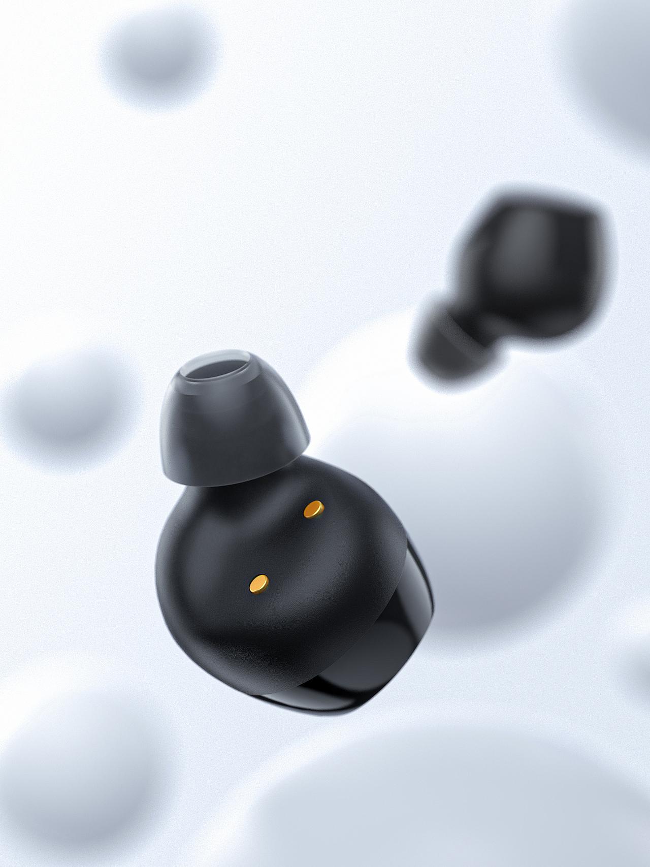 【产品渲染-Galaxy Buds Por蓝牙耳机】（图ZMjk1OTAwMzQ0） - 产品 - 站酷设计师思远_Design原创素材 - 站酷ZCOOL