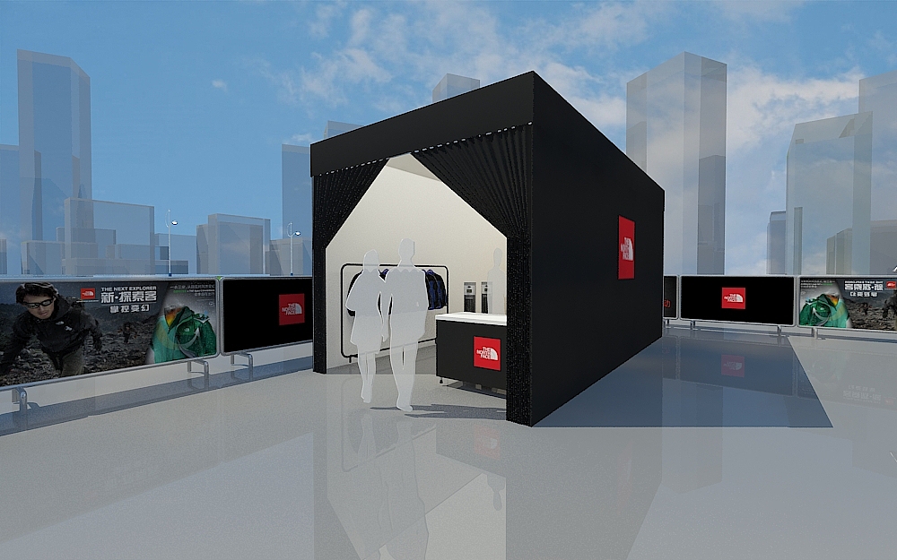 north face 品牌si设计