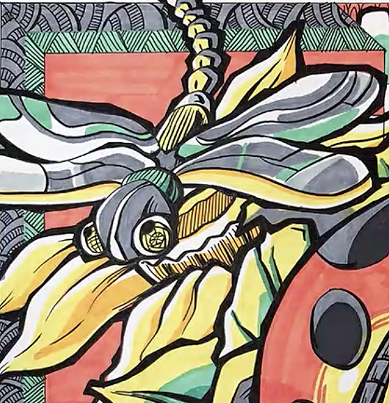 万物迎春#装饰画#鲁讯美术学院装饰画#考研设计