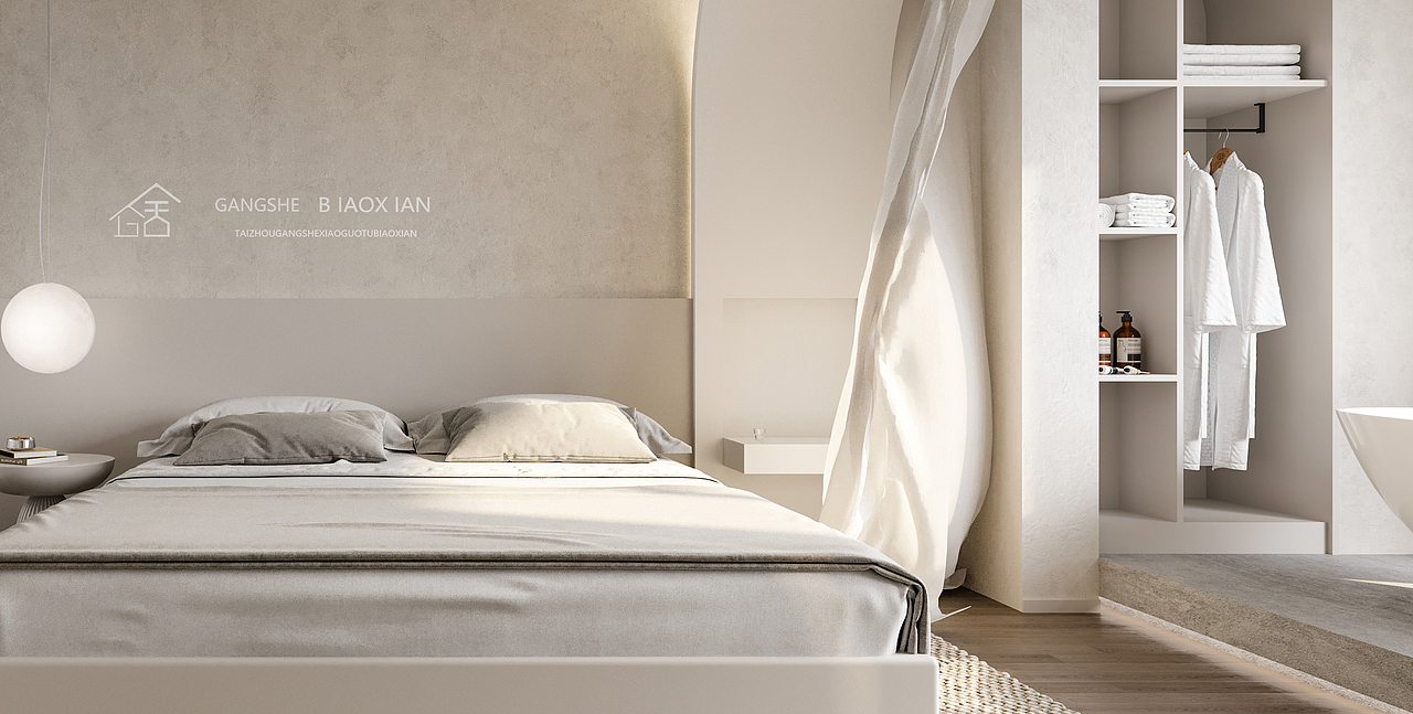 极简°效果图作品