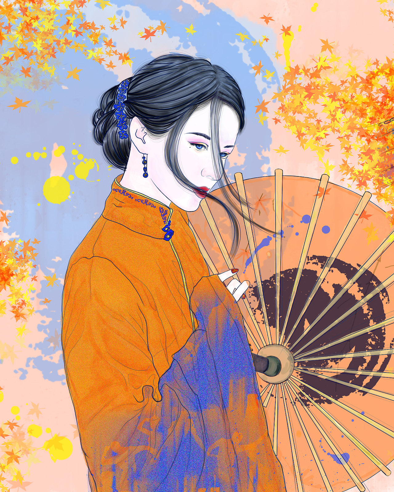 秋风落叶（图ZMTk0NDQ4NTA4） - 其他 - 站酷设计师Z82786598原创素材 - 站酷ZCOOL