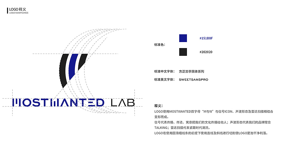 国潮品牌MOSTWANTED LAB LOGO更新提案