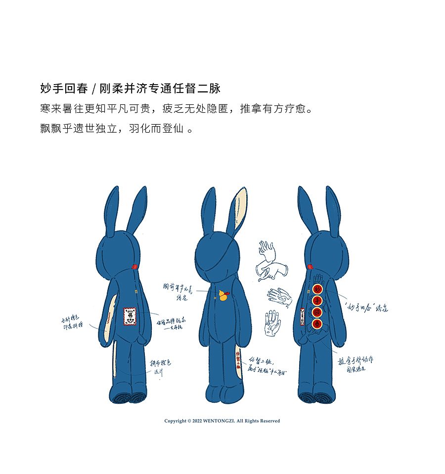 问童子®玩偶 | 兔偶·市井（图ZMjg4MjQ1NTc2） - 玩具 - 站酷设计师问童子原创素材 - 站酷ZCOOL