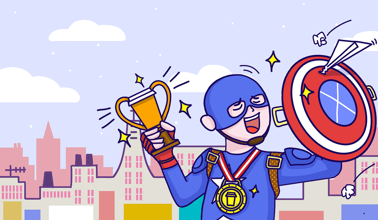 连咖啡《2017年度盘点》h5（图ZMTAxNTg5Nzcy） - 商业插画 - 站酷设计师CHANNGING原创素材 - 站酷ZCOOL