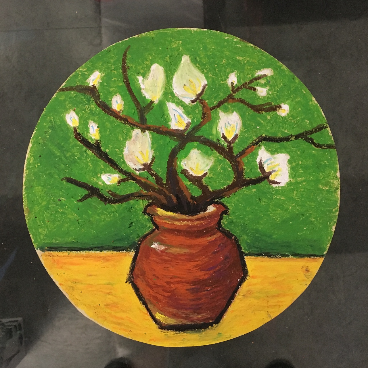 原木画