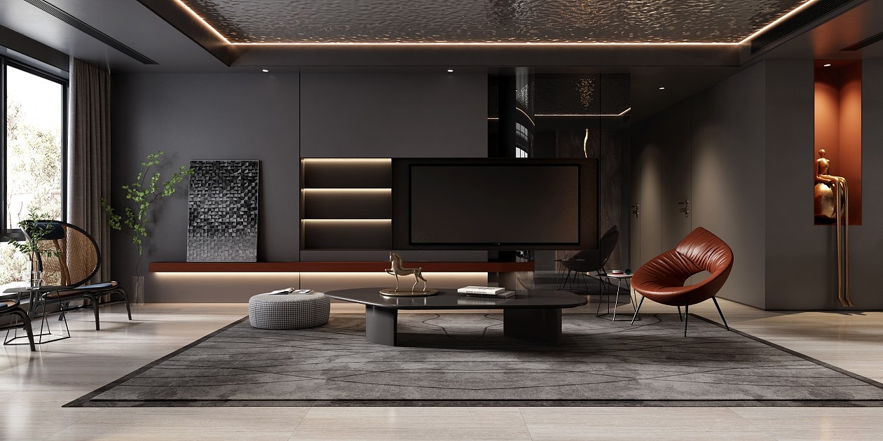 最近似乎很流行的暗黑系、高级灰案例~