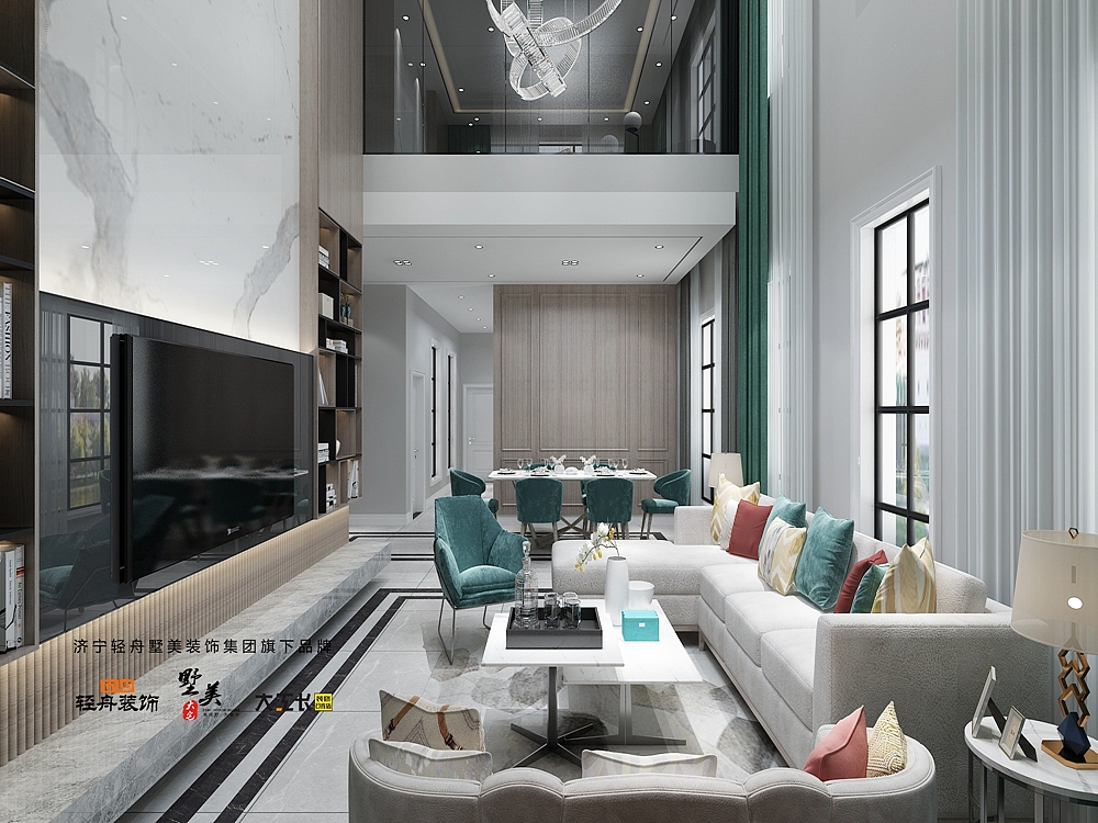 嘉祥桂雨江南  三层别墅装修设计方案