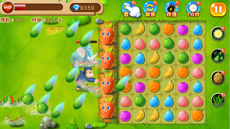 休闲游戏作品（图ZMTM4MTcwOTM2） - 游戏UI - 站酷设计师Haoz_Chen原创素材 - 站酷ZCOOL