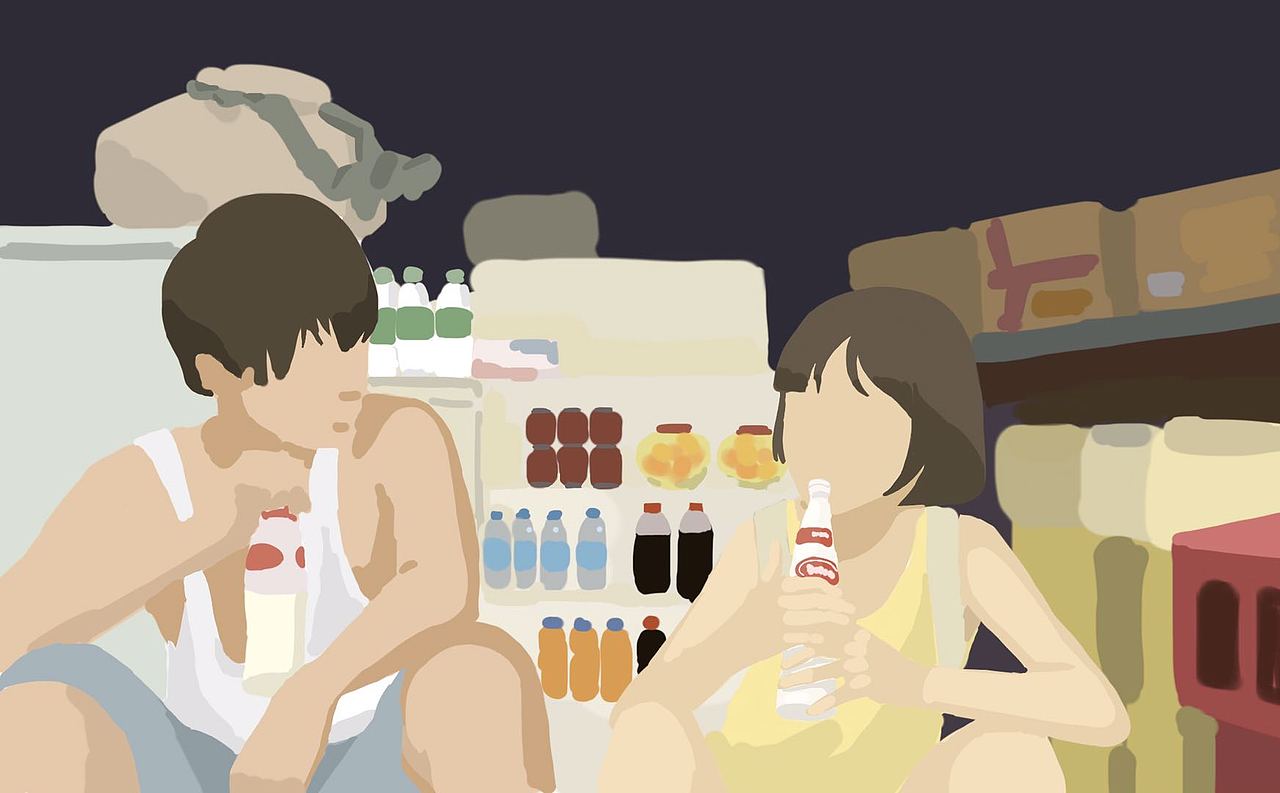 插画扁平画风（图ZMjM4NDQ4ODc2） - 创作习作 - 站酷设计师空羽han原创素材 - 站酷ZCOOL