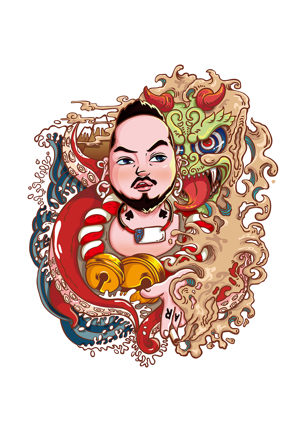 还是给朋友画的（图ZNTcyNDIzMTI=） - 艺术插画 - 站酷设计师小强ianyin原创素材 - 站酷ZCOOL