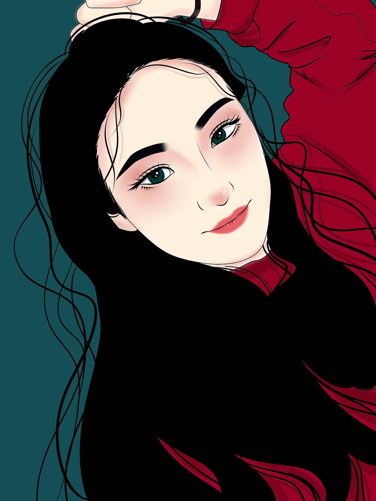 小姐姐|动漫|单幅漫画|麻袋偷山兔_原创作品-站酷(zcool)