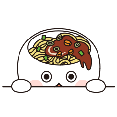 热干面君“呆酱”（图ZMTE4MTA0NDQw） - 网络表情 - 站酷设计师kiki微笑原创素材 - 站酷ZCOOL