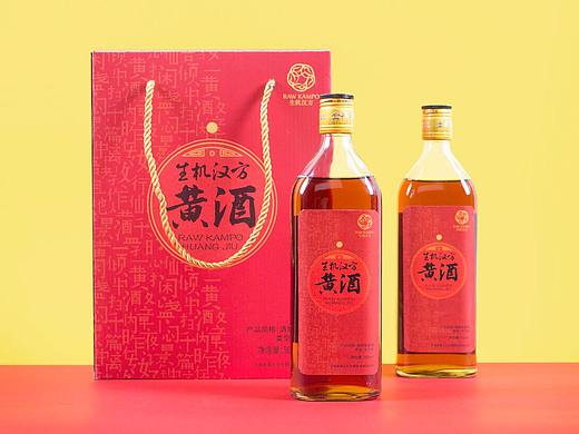 生机汉方黄酒包装