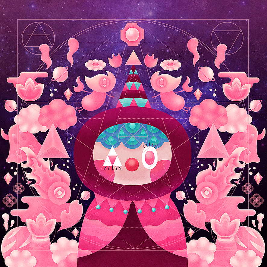 五元素The five elements（图ZODI1Nzc5NjQ=） - 新锐潮流插画 - 站酷设计师毛绒西西CoolBaby原创素材 - 站酷ZCOOL