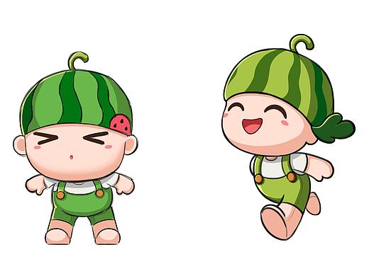西瓜IP形象 原创设计 需要的联系我 售卖