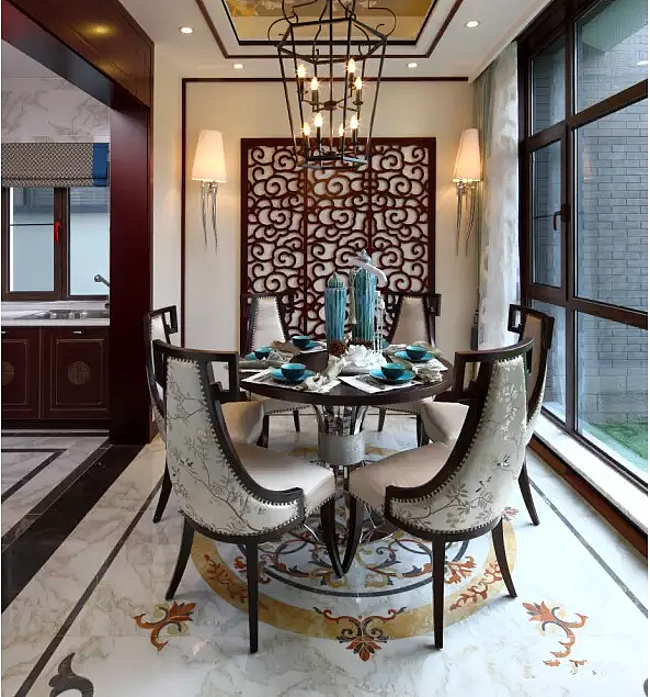 圣世宫-隆重新中式（图ZNDc0NTY3OTI=） - 家装设计 - 站酷设计师天津别墅装饰原创素材 - 站酷ZCOOL