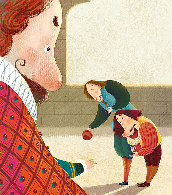 儿童绘本《国王的新衣》（图ZMTMwMzc2Mzky） - 儿童插画 - 站酷设计师画画的Anna原创素材 - 站酷ZCOOL