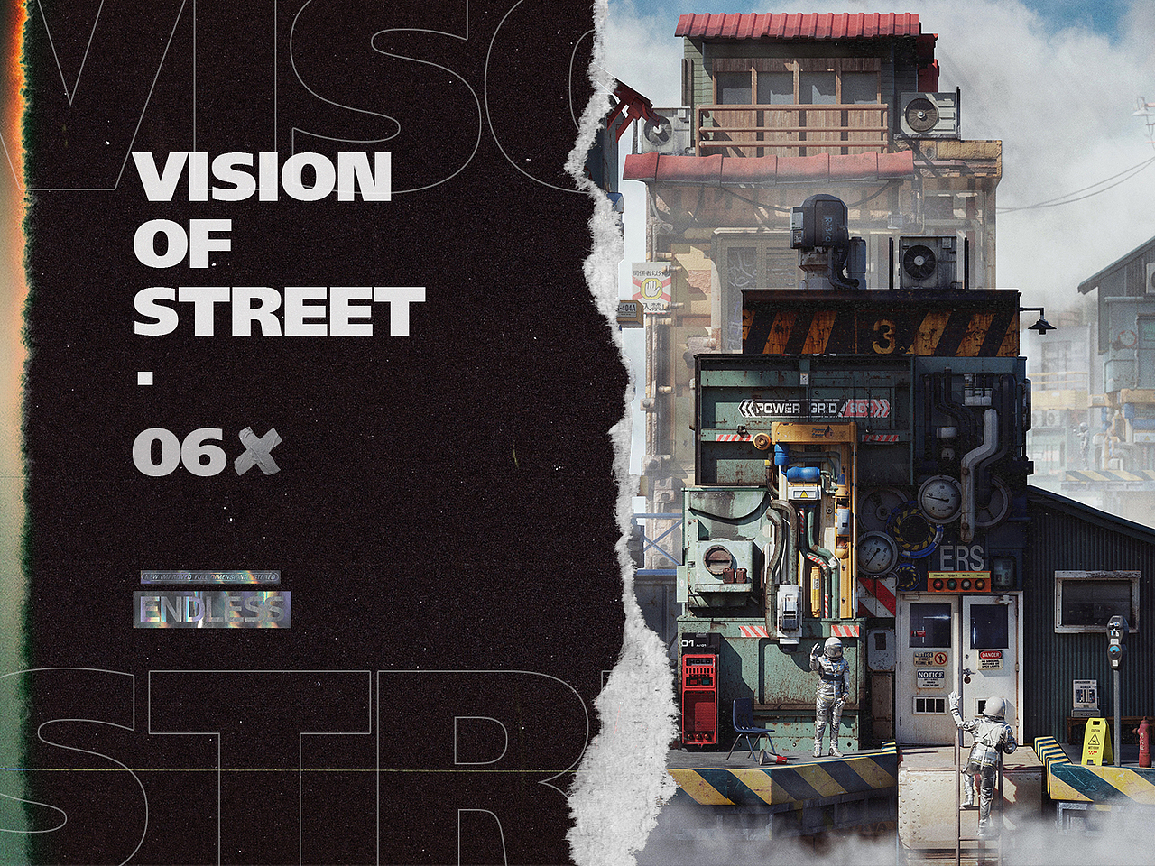 3D Posters | THE VISION OF STREET（图ZMjUxNDQxNzYw） - 其他三维 - 站酷设计师RainZilla原创素材 - 站酷ZCOOL