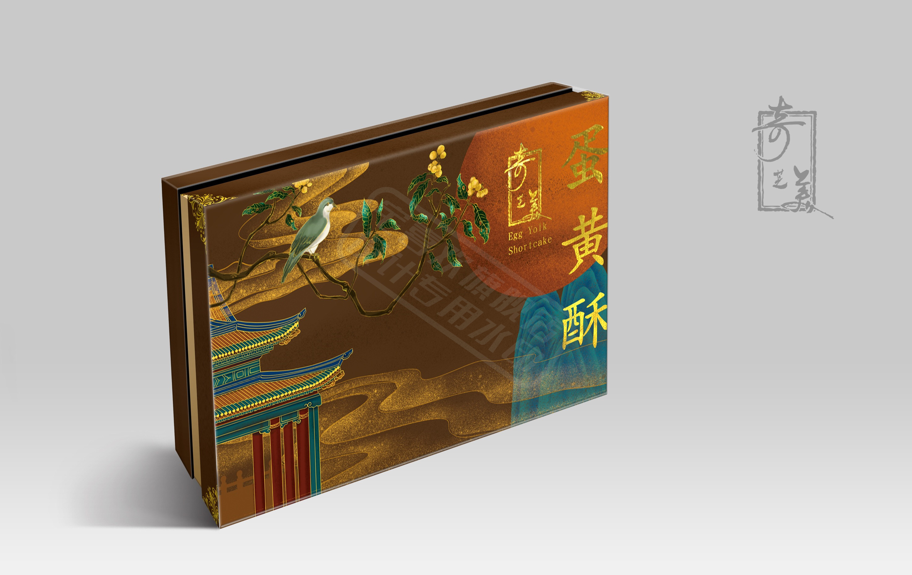 蛋黄酥包装盒|平面|包装|墨朴设计 - 原创作品 - 站酷 (zcool)