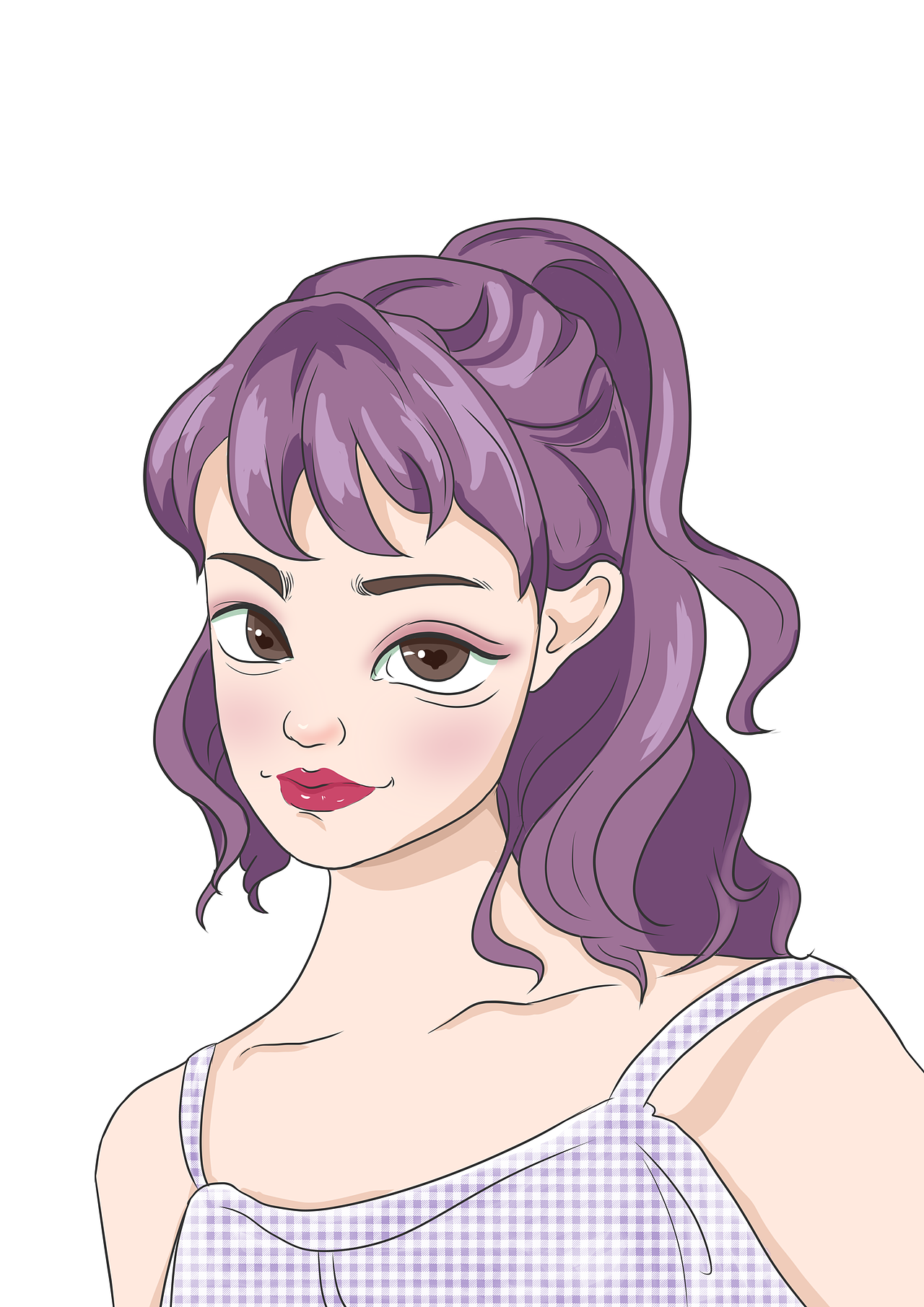 美版漫画插画头像