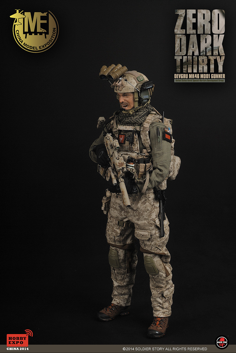 美军DEVGRU- MK46 MOD1机鎗手 -猎杀本拉登（图ZMTExMDE5MjM2） - 手办/模玩 - 站酷设计师SoldierStory原创素材 - 站酷ZCOOL