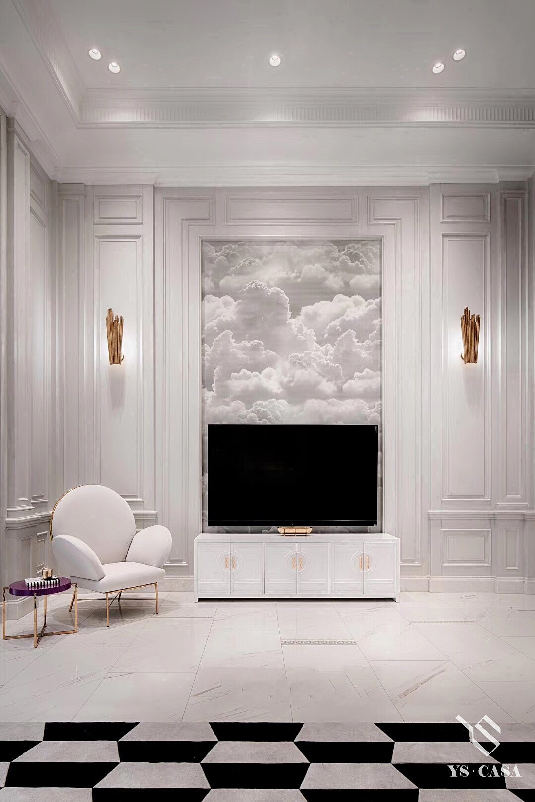 客厅小景 电视背景墙