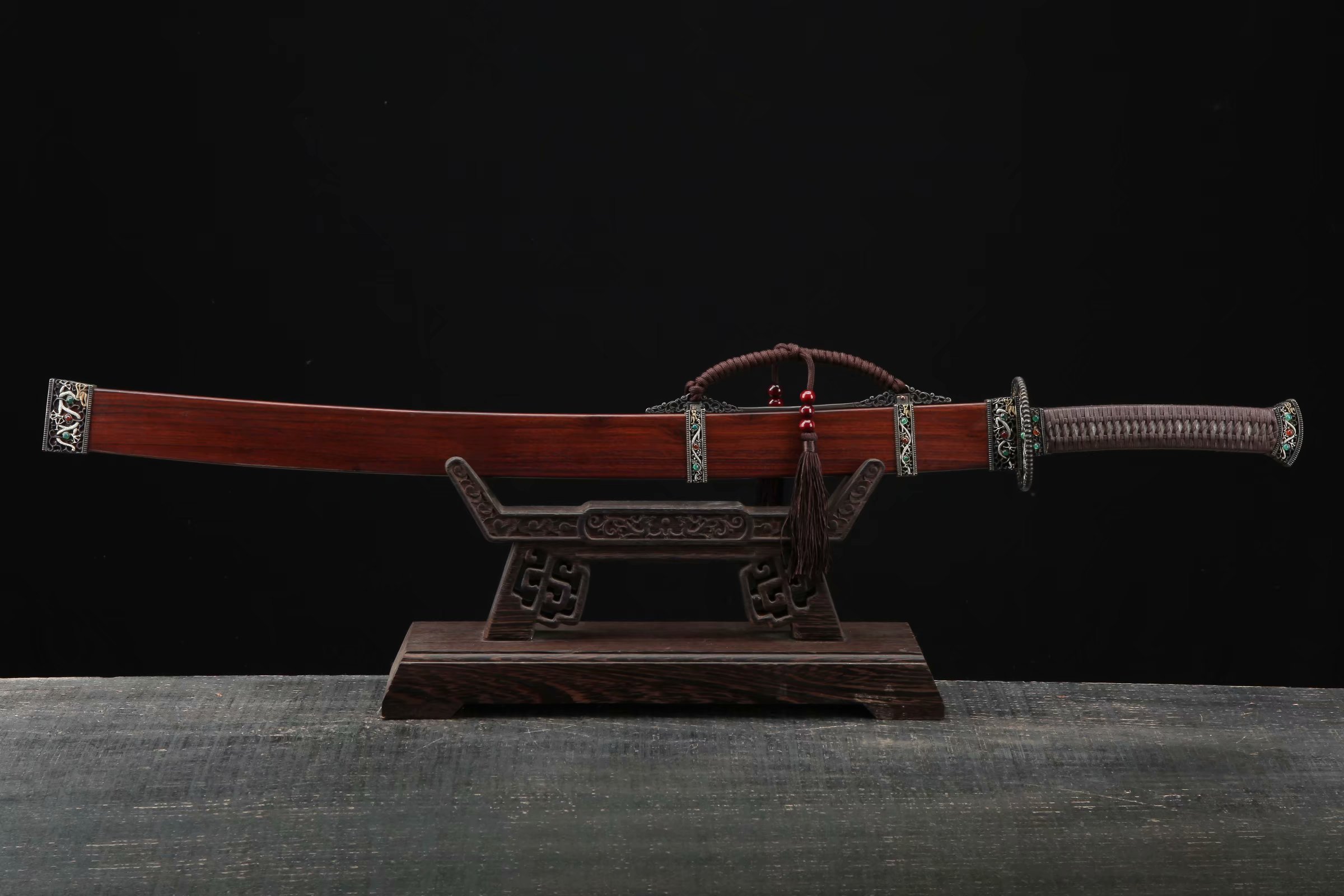 两款清贝勒腰刀 和风堂美术刀剑