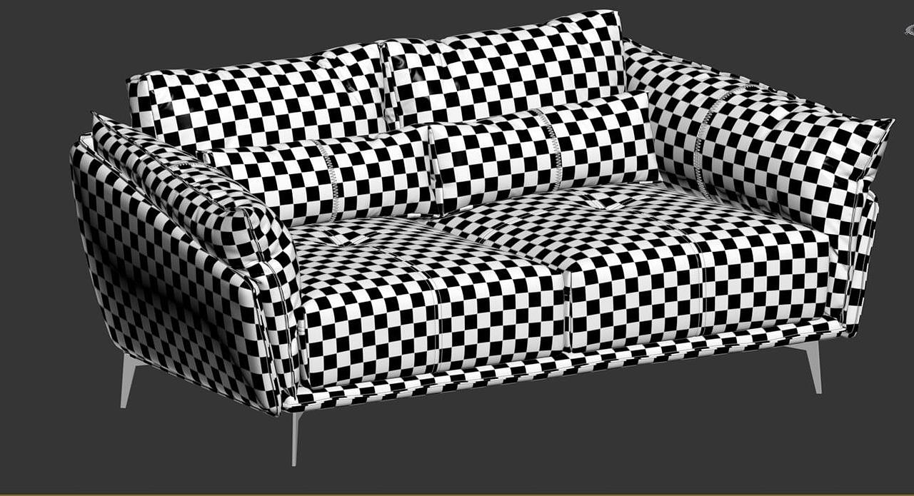 3dmax软体沙发建模,产品工业建模,md布料建模