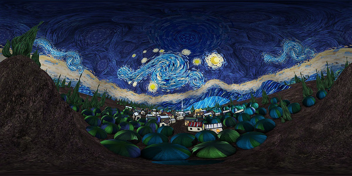 thestarrynightofvangogh梵高星月夜动画短片vr