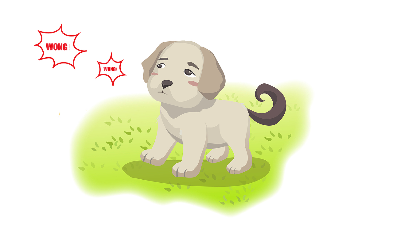 课文插画-不会叫的狗