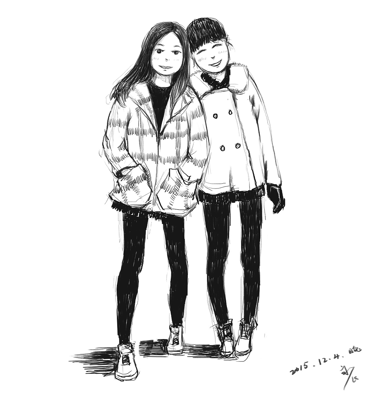 时间冲淡了好多事情（图ZMTgxMjY5MzE2） - 艺术插画 - 站酷设计师画画的阿飞原创素材 - 站酷ZCOOL