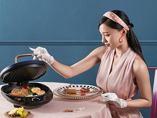 【小家电拍摄】苏泊尔电饼铛电商摄影
