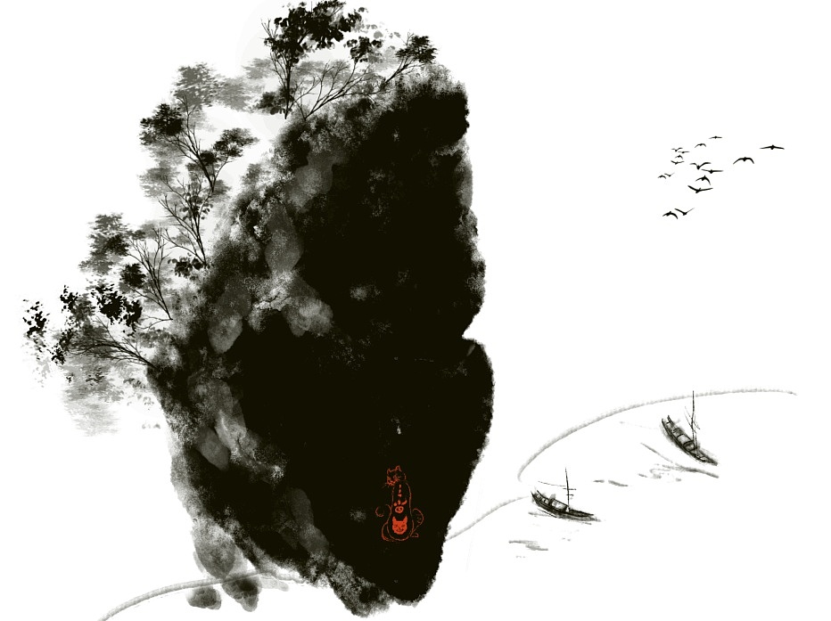 水墨（图ZMTIzNDIwNzY4） - 创作习作 - 站酷设计师雲飛洋原创素材 - 站酷ZCOOL