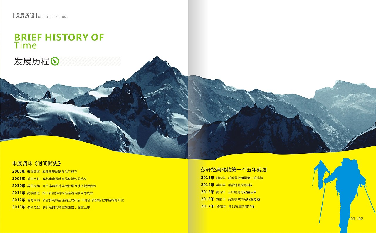 快消品宣传画册