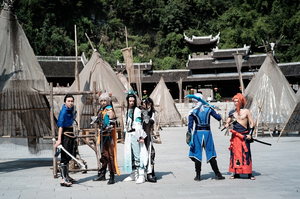 九黎动漫二次元人设（图ZMjExODUzODg4） - 海报 - 站酷设计师苗小蚩原创素材 - 站酷ZCOOL