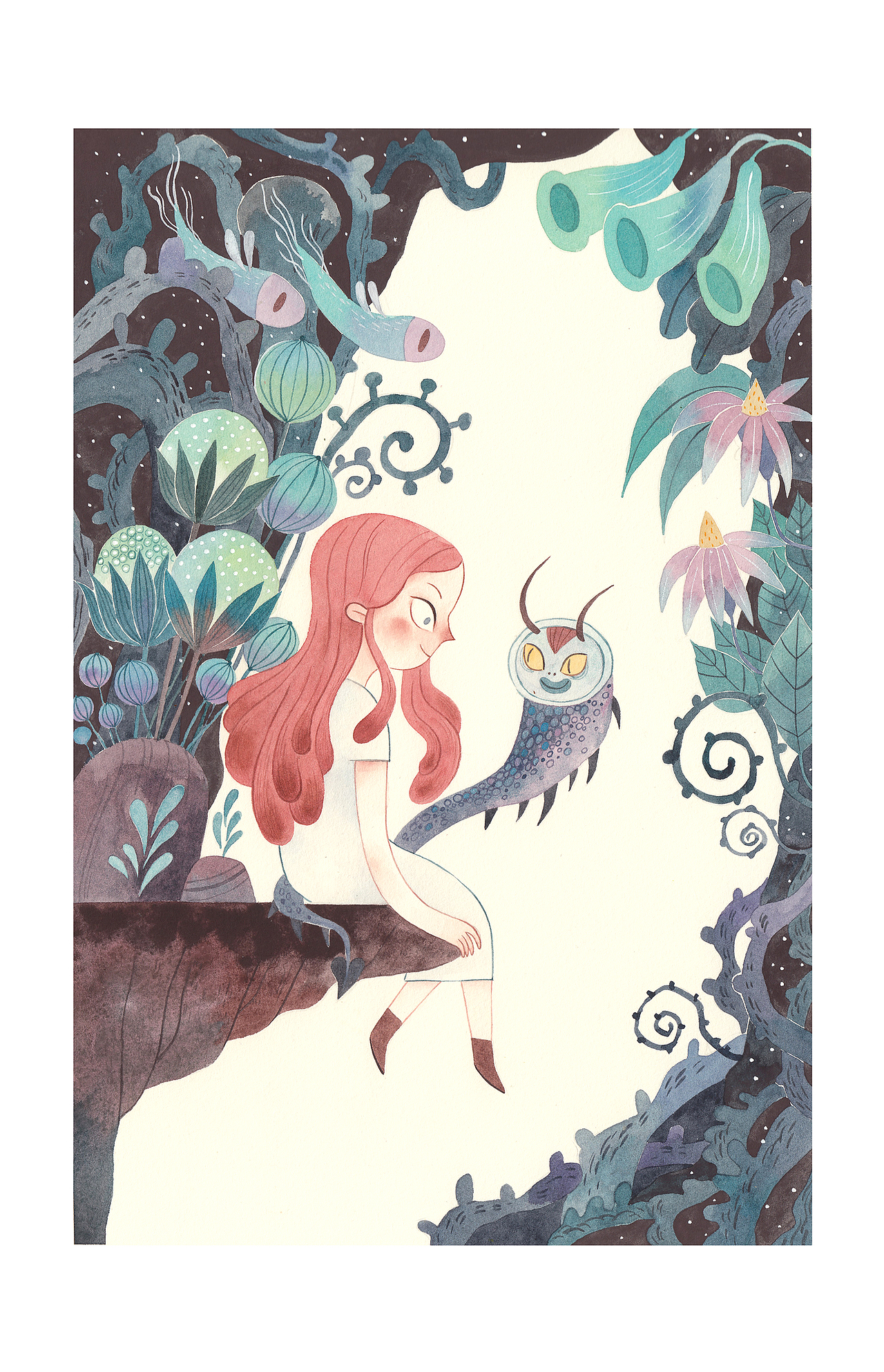 水彩儿童插画合集